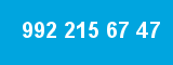 992 215 67 47 992 215 67 47